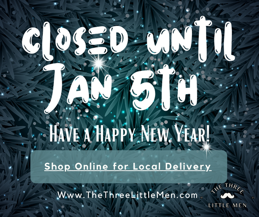 Closed until Jan 5th, 2022