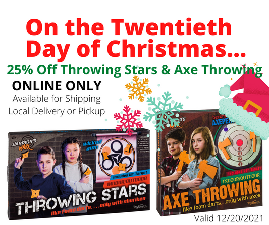On the Twentieth Day of Christmas...