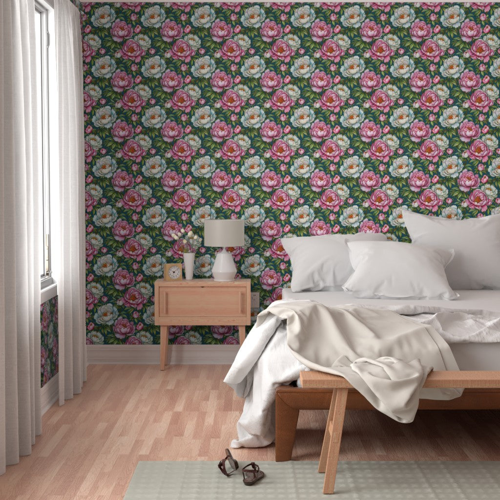 Signature Peony Wallpaper