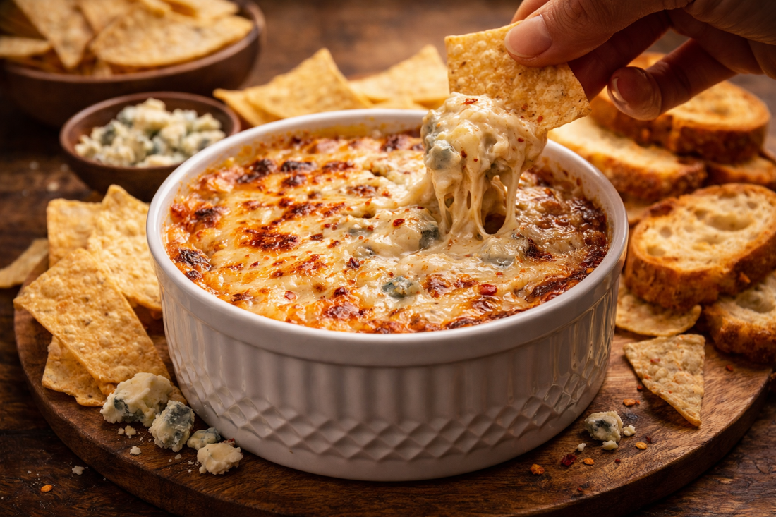 Best Ever Cheese Dip - Sexy Appetizer or Meal in Itself