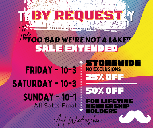 Extended Closeout Sale