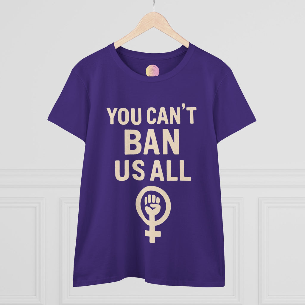 Human Rights - Can't Ban Us All - Anti-Racism Tee