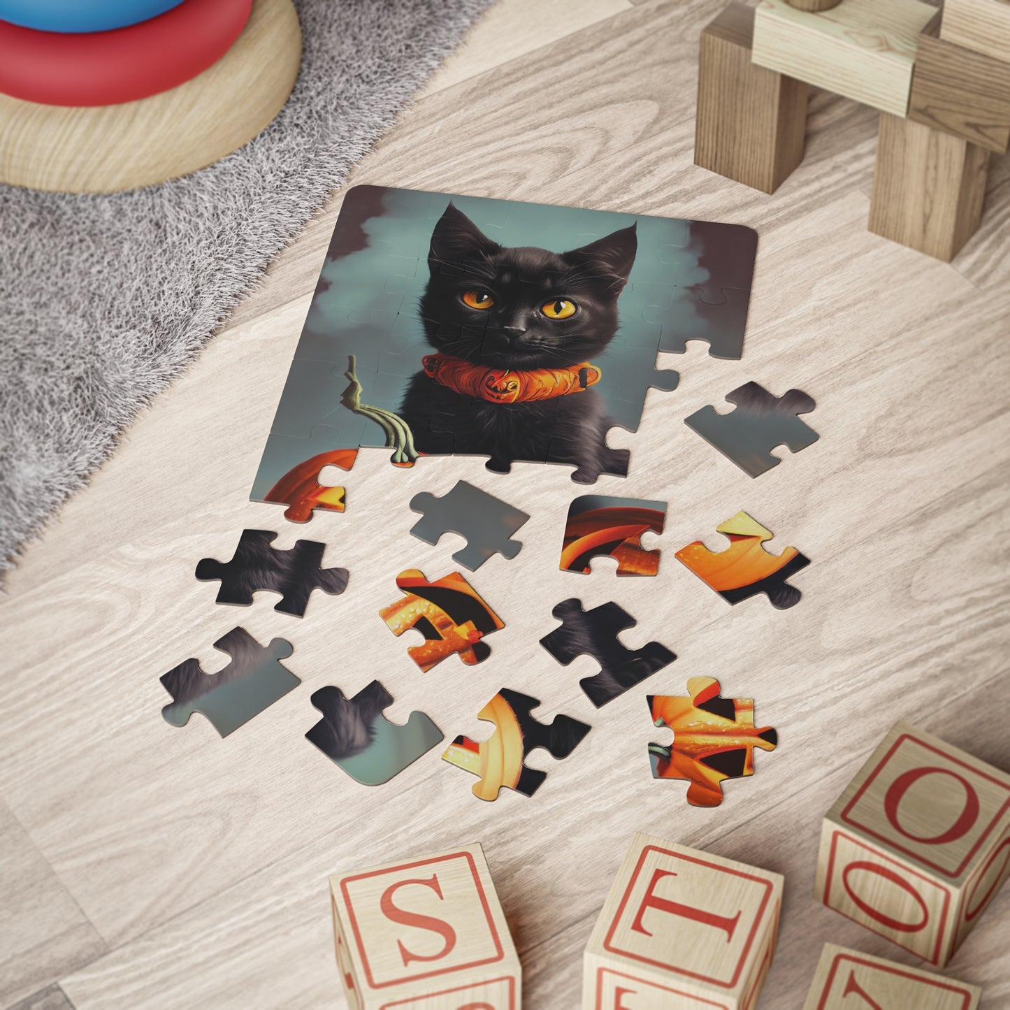 Halloween Kitty Kids Puzzle (30 pc)