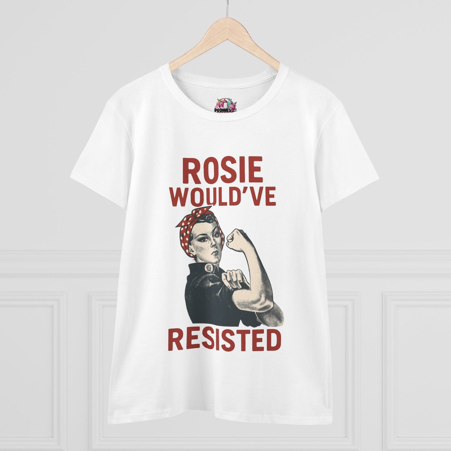 Women's Tee - Rosie the Riveter Feminism Resistance Political Movement Women's Rights