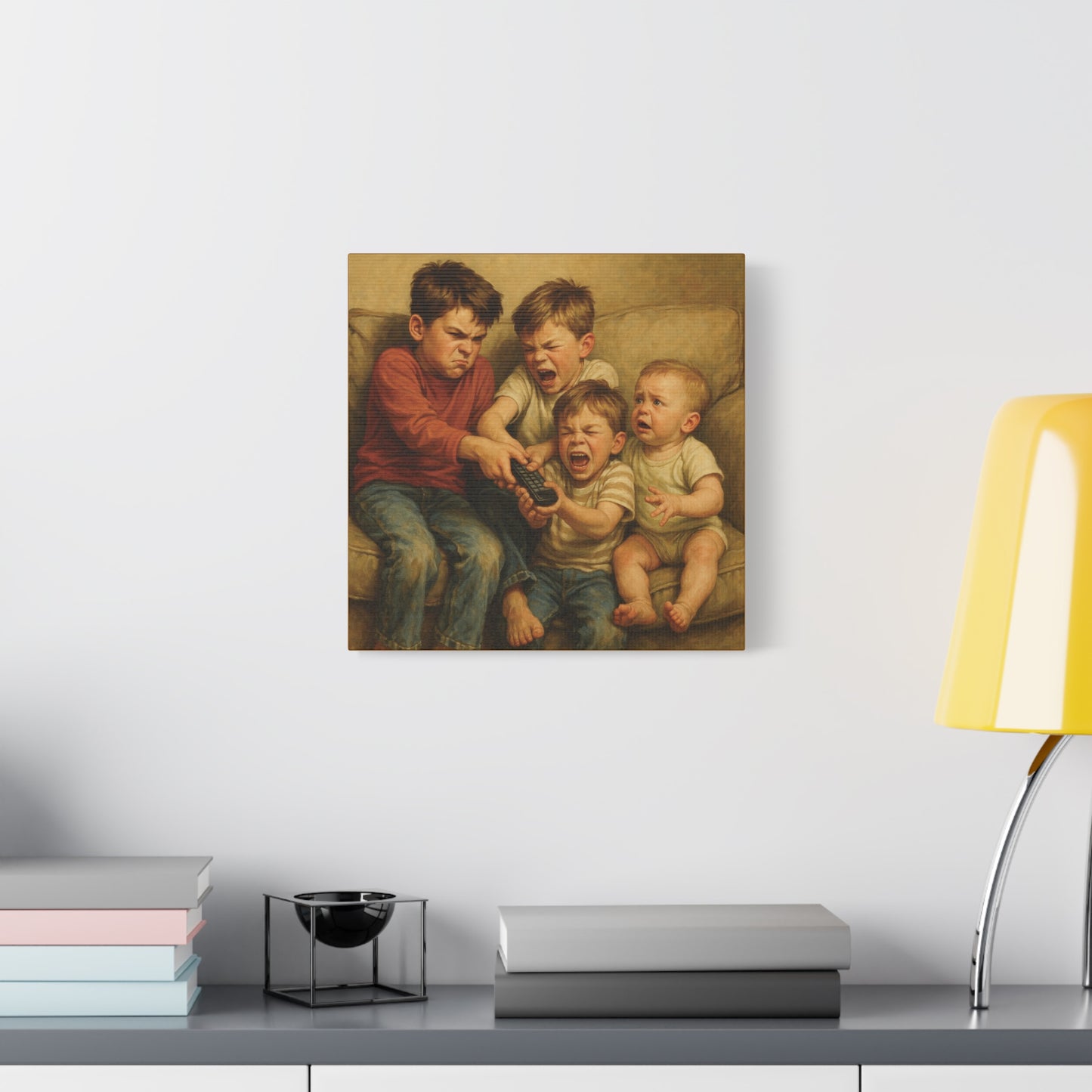 The Four Brothers - Americana Canvas Art
