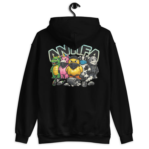 ANTIFA Badass Sweatshirt Back