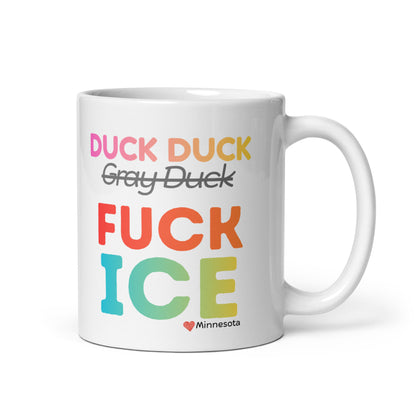 Duck Duck Fuck Ice Mug