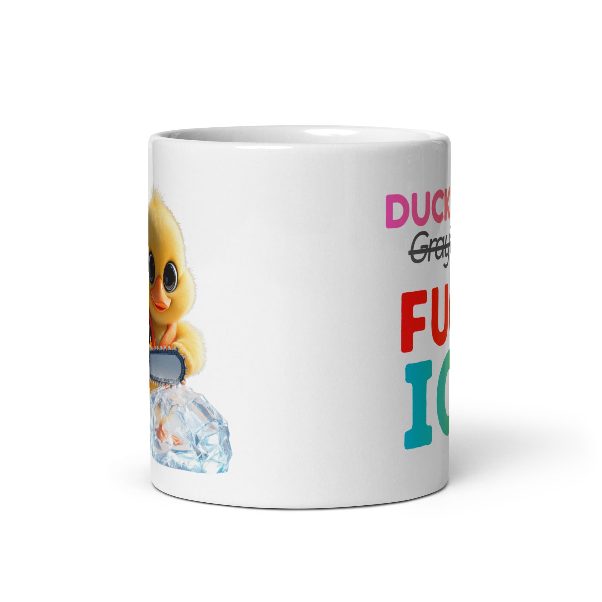 Duck Duck Fuck Ice Mug