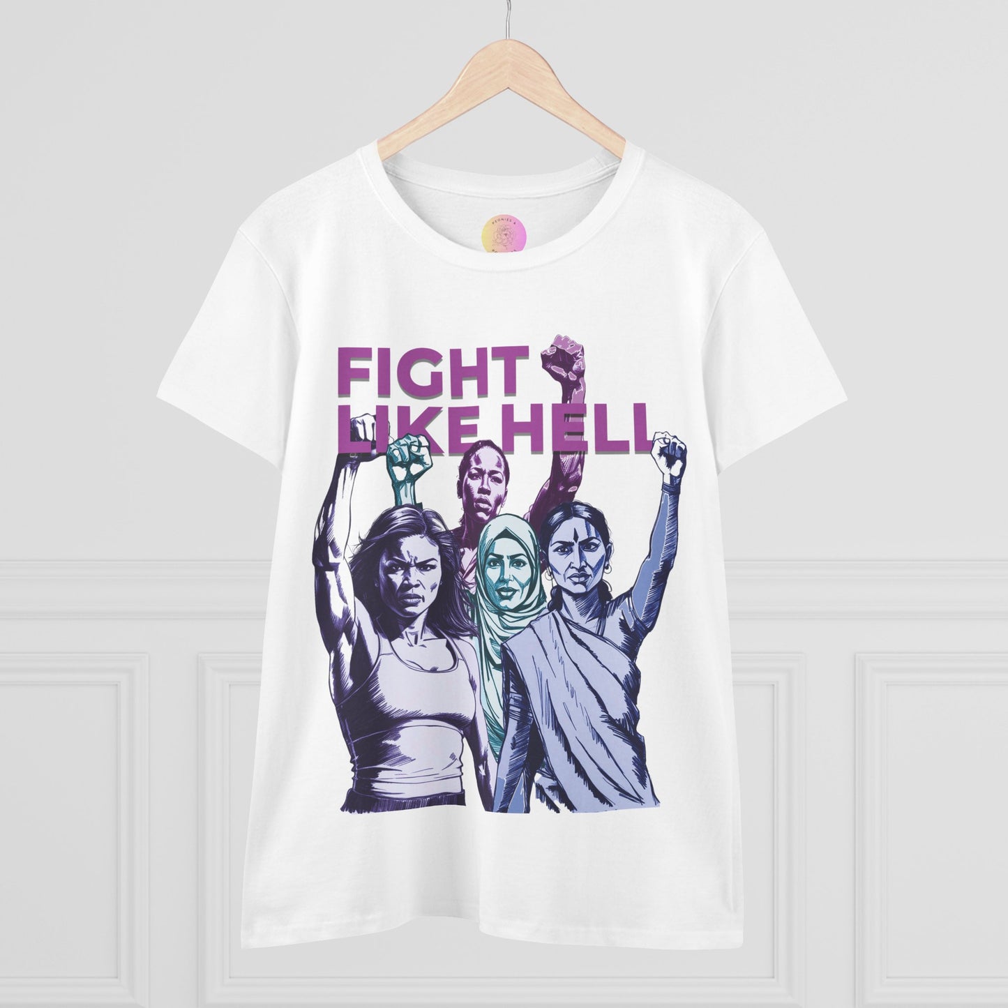 Fight Like Hell Feminist T-Shirt
