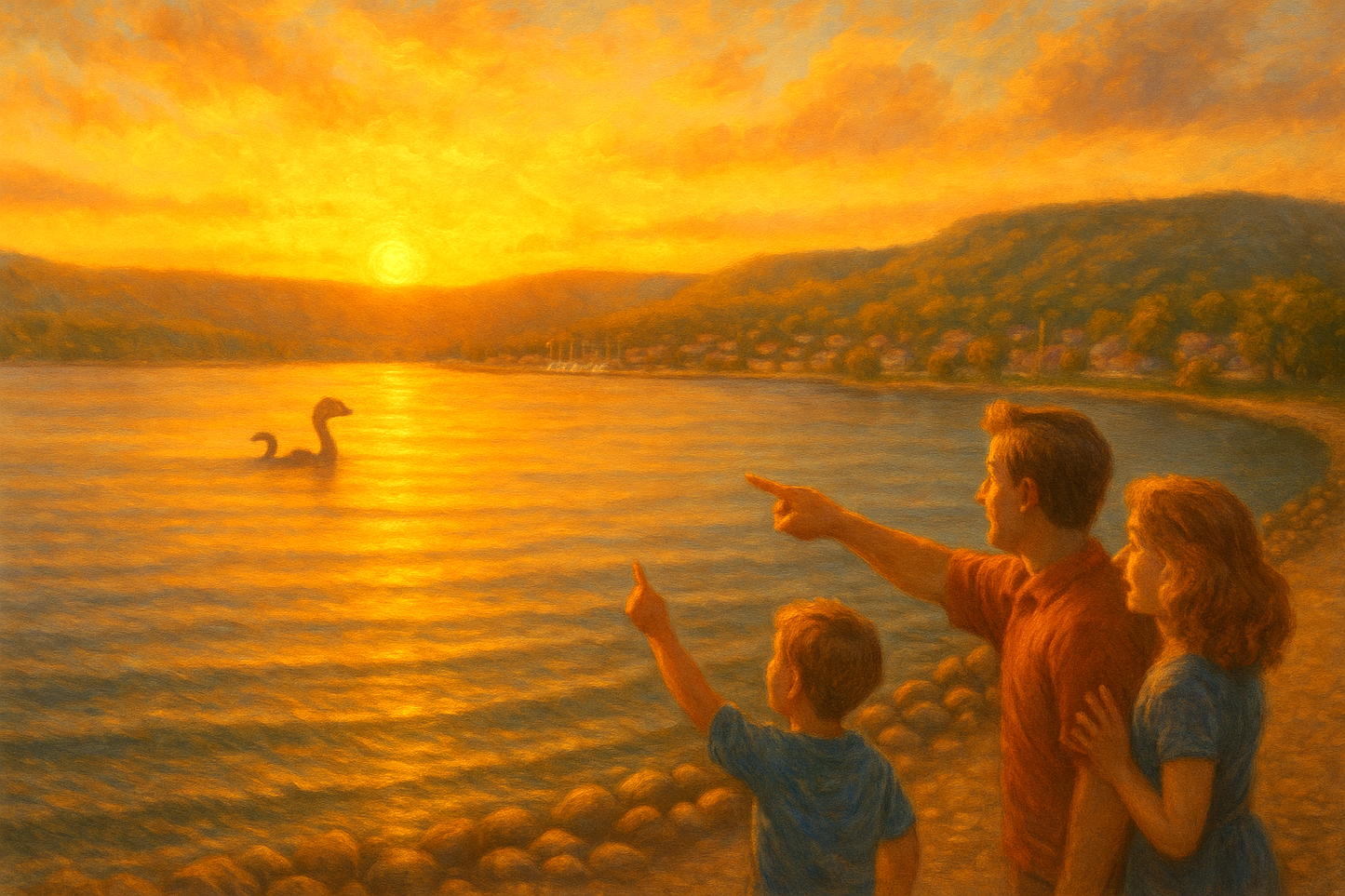 I Love You Little Lake Monster Book Interior Photo