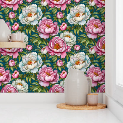 Signature Peony Wallpaper