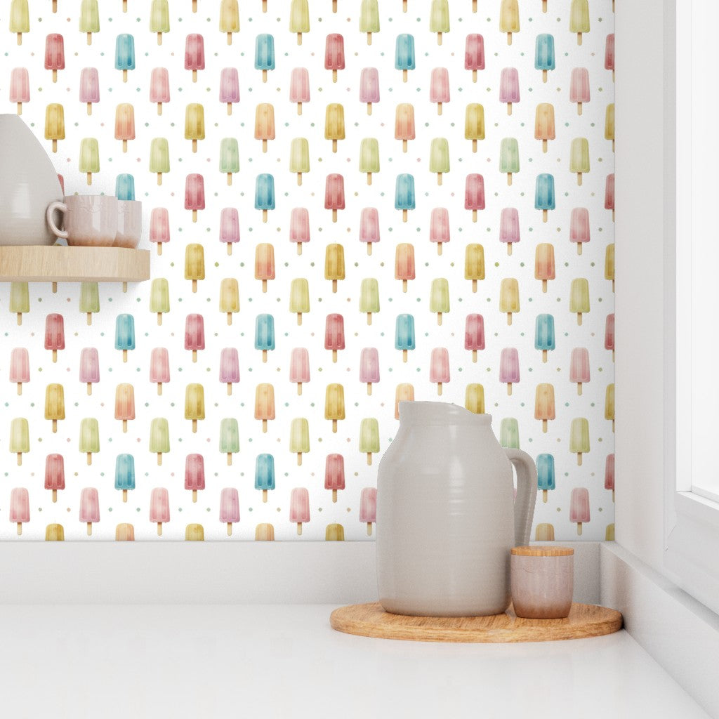 Vintage Popsicles Wallpaper