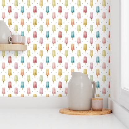 Vintage Popsicles Wallpaper