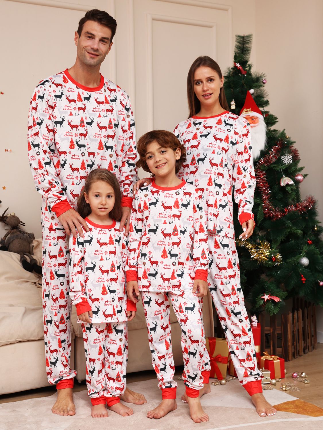 Reindeer Print - Holiday PJ Set (Women's)